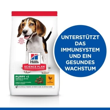 Hill's Science Plan Puppy Medium Mit Huhn 14 Kg 2 Hill's Science Plan Puppy Medium Mit Huhn 14 Kg – Bild 2