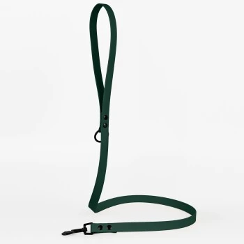 THE DOG IDEA Cityleine Biothane Dunkelgrün 3 THE DOG IDEA Cityleine Biothane Dunkelgrün – Bild 3