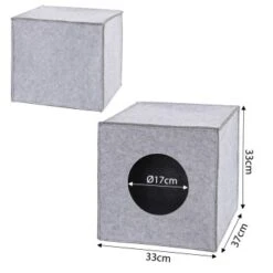 Lionto Katzenhöhle Aus Filz, Regalhöhle Hellgrau -Haustier Angebote Store 1ed13ed0757f7f4e2c5051223c2a889b2c929df5 1657088 de DE b9210a5d4d924d2c97d1ab7e831cf2267d1a39712inuF4