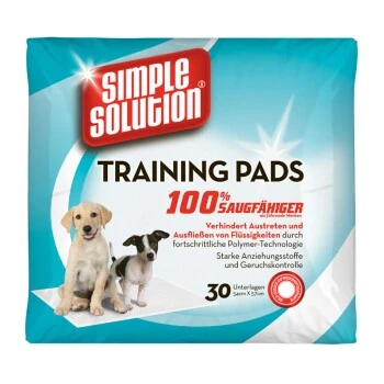 SIMPLE SOLUTION Puppy Training Pads 30 Stück 1 SIMPLE SOLUTION Puppy Training Pads 30 Stück