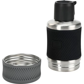 Dogs Creek Carry Reise Set Futter- Und Wasserbehälter 800ml Grau 2 Dogs Creek Carry Reise Set Futter- Und Wasserbehälter 800ml Grau – Bild 2