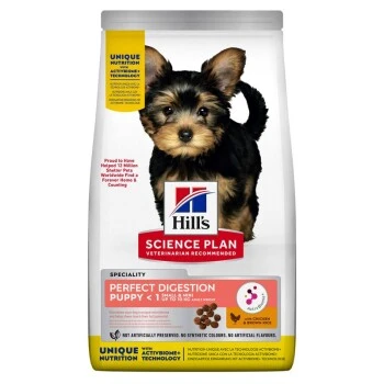 Hill's Science Plan Perfect Digestion Puppy Small & Mini Mit Huhn Und Reis 1,5 Kg 1 Hill's Science Plan Perfect Digestion Puppy Small & Mini Mit Huhn Und Reis 1,5 Kg