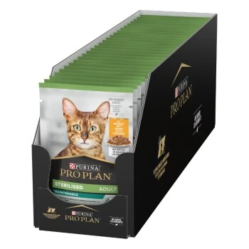 PRO PLAN PURINA Sterilized Nutrisavour 26x85g Huhn 1 PRO PLAN PURINA Sterilized Nutrisavour 26x85g Huhn