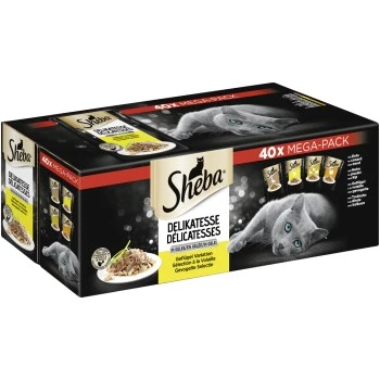 Sheba Delikatesse In Gelee 40x85g 1 Sheba Delikatesse In Gelee 40x85g