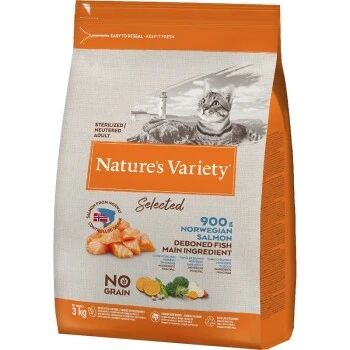 Nature's Variety Selected Sterilized Norwegischer Lachs 3kg 1 Nature's Variety Selected Sterilized Norwegischer Lachs 3kg