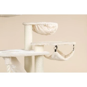 RHR Quality Kratzbaum Kilimandjaro De Luxe Crown Creme 2 RHR Quality Kratzbaum Kilimandjaro De Luxe Crown Creme – Bild 2