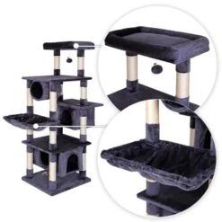 Lionto Kratzbaum, Höhe 155 Cm Dunkelgrau -Haustier Angebote Store 845679c263cceae8397f9e2142bee658a23f07d2 1657046 de DE 1185e94853d1ff396bca04dcda786f39fa1e3441d79Ch4