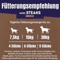 Adventuros Mini Steaks Hirsch 7x70g -Haustier Angebote Store 98ae7821b053ec1355e2b3ba8175d042869fada8 ba435f834acaf7d6e75b3f72d5a56f541b27c8df