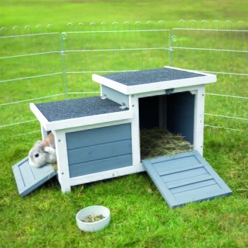 Trixie Natura Kleintierhaus Mit 2 Eingängen 2 Trixie Natura Kleintierhaus Mit 2 Eingängen – Bild 2