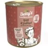 Betty's Landhausküche Wild & Geflügel 6 X 800g Für Hund