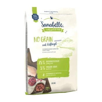 Sanabelle No Grain Geflügel 10 Kg 1 Sanabelle No Grain Geflügel 10 Kg