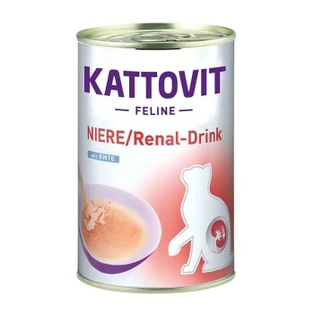 KATTOVIT Niere/Renal-Drink Mit Huhn 24x135ml Ente 1 KATTOVIT Niere/Renal-Drink Mit Huhn 24x135ml Ente