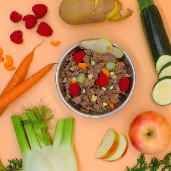 Aniforte Nassfutter Junior Menue Huhn 6 X 400g 2 Aniforte Nassfutter Junior Menue Huhn 6 X 400g – Bild 2